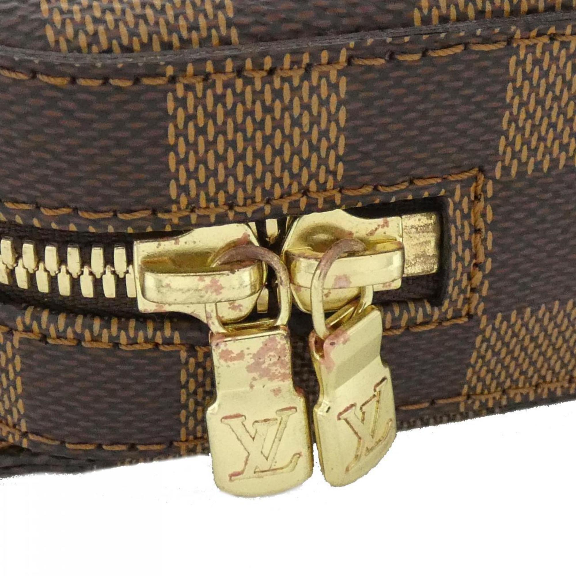 Louis Vuitton Damier Ebene Coated Canvas Shoulder Bag