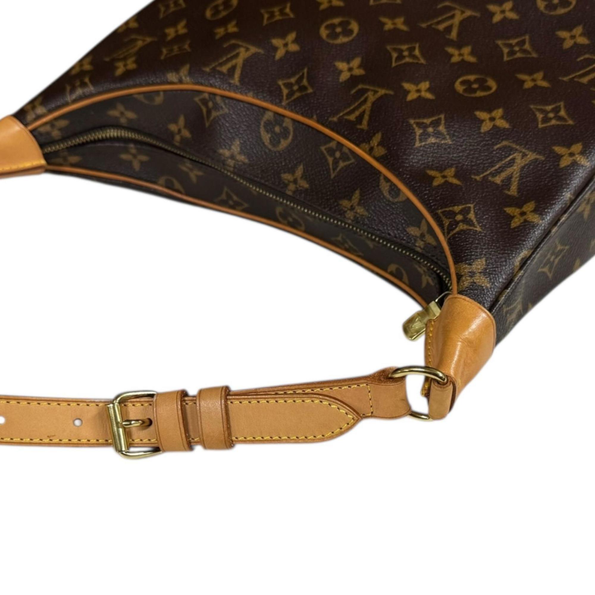 Louis Vuitton Brown Monogram Canvas Shoulder Bag