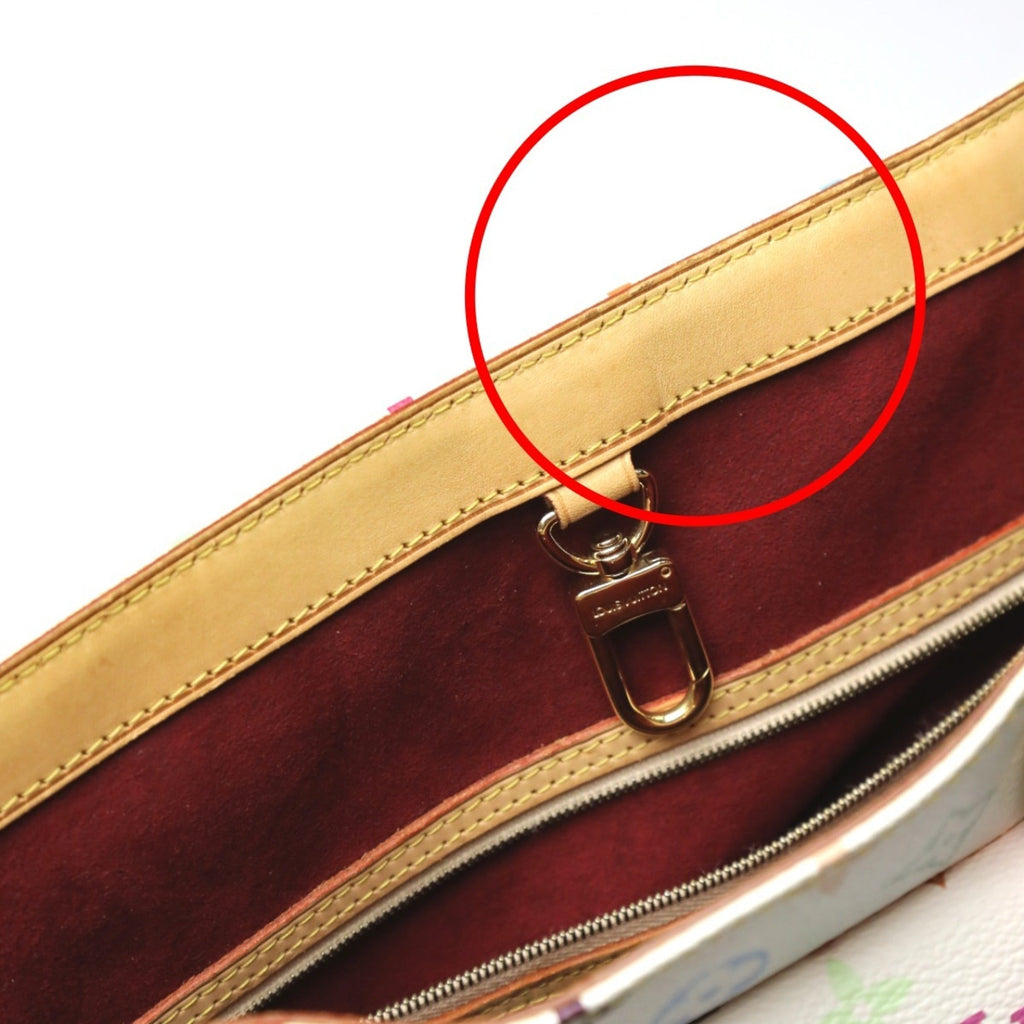 Louis Vuitton Blanc Multi-Color Monogram Multicolore Handbag