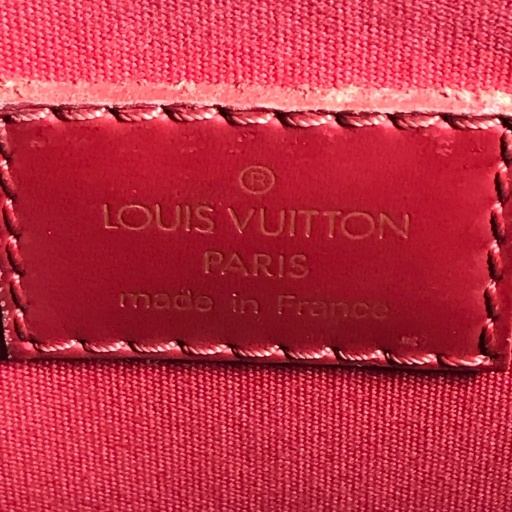 Louis Vuitton Red Color Epi Leather Shoulder Bag
