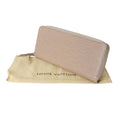 Louis Vuitton Beige Pink Long Wallet