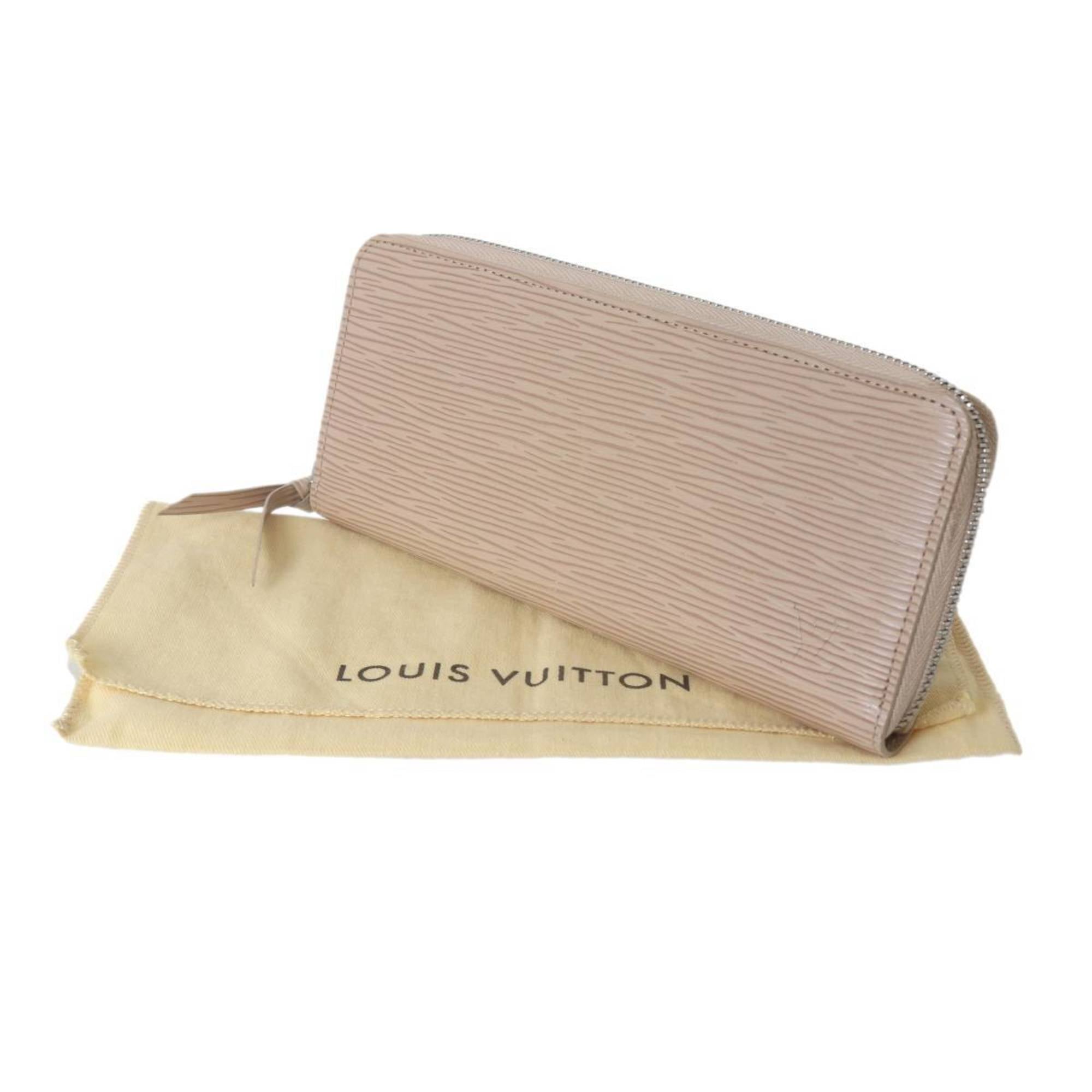 Louis Vuitton Beige Pink Long Wallet