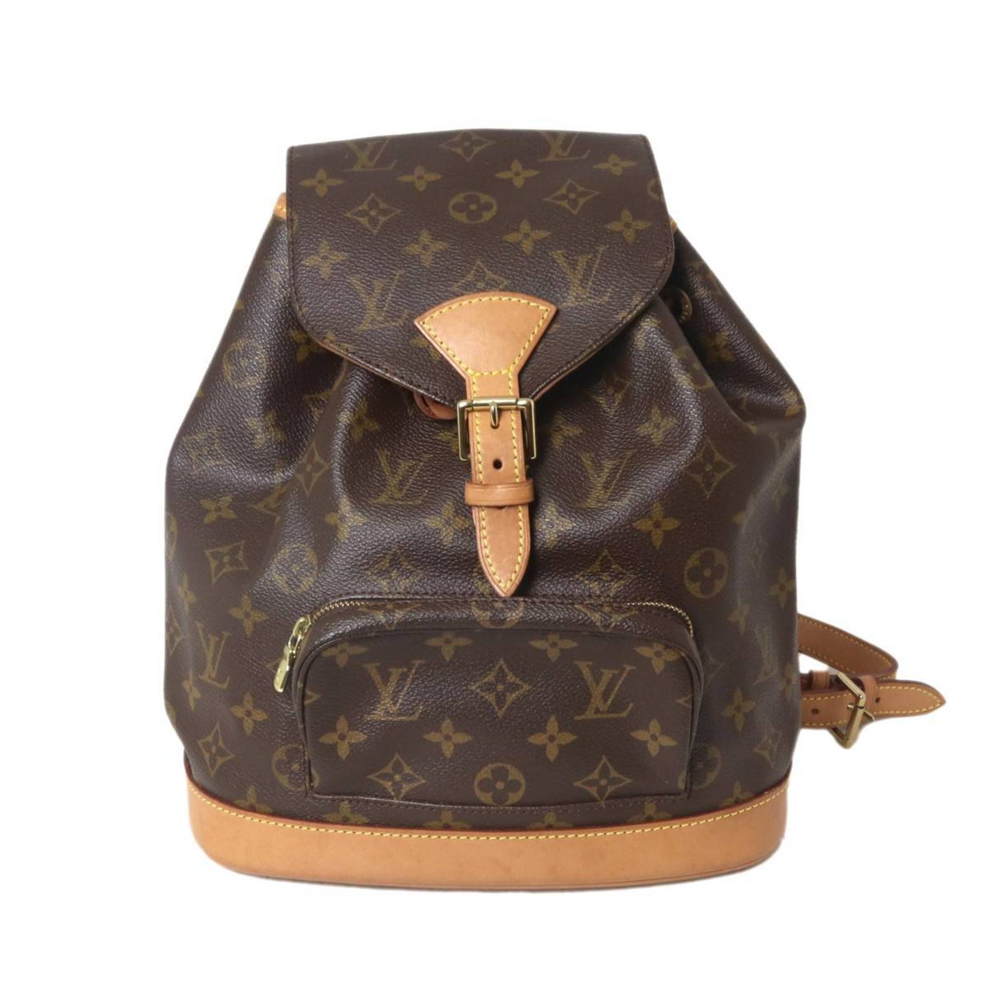 Louis Vuitton Monogram Leather Backpack