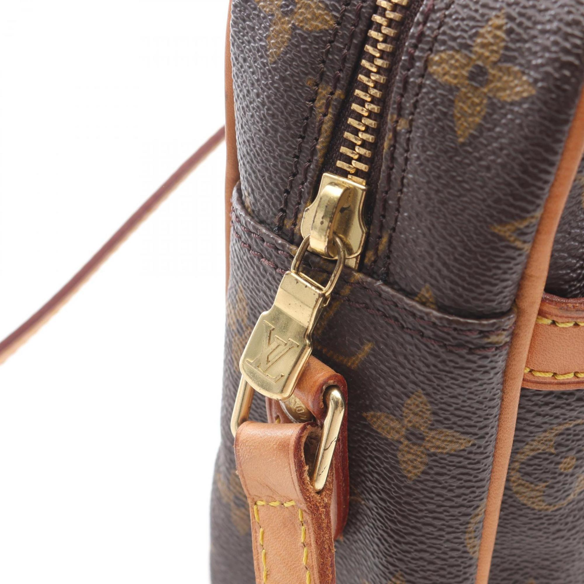 Louis Vuitton Brown Monogram Coated Canvas Shoulder Bag