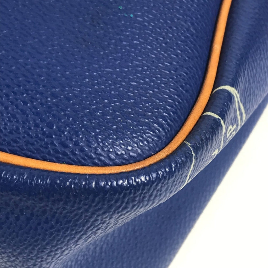 Louis Vuitton Louis Vuitton Cup Blue Leather Pochette Shoulder Bag