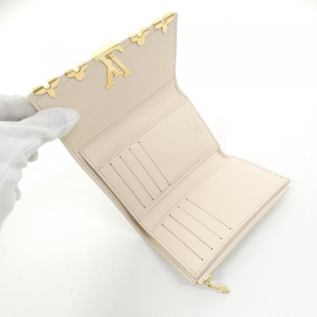 Louis Vuitton Leather Wallet (Tri-Fold)