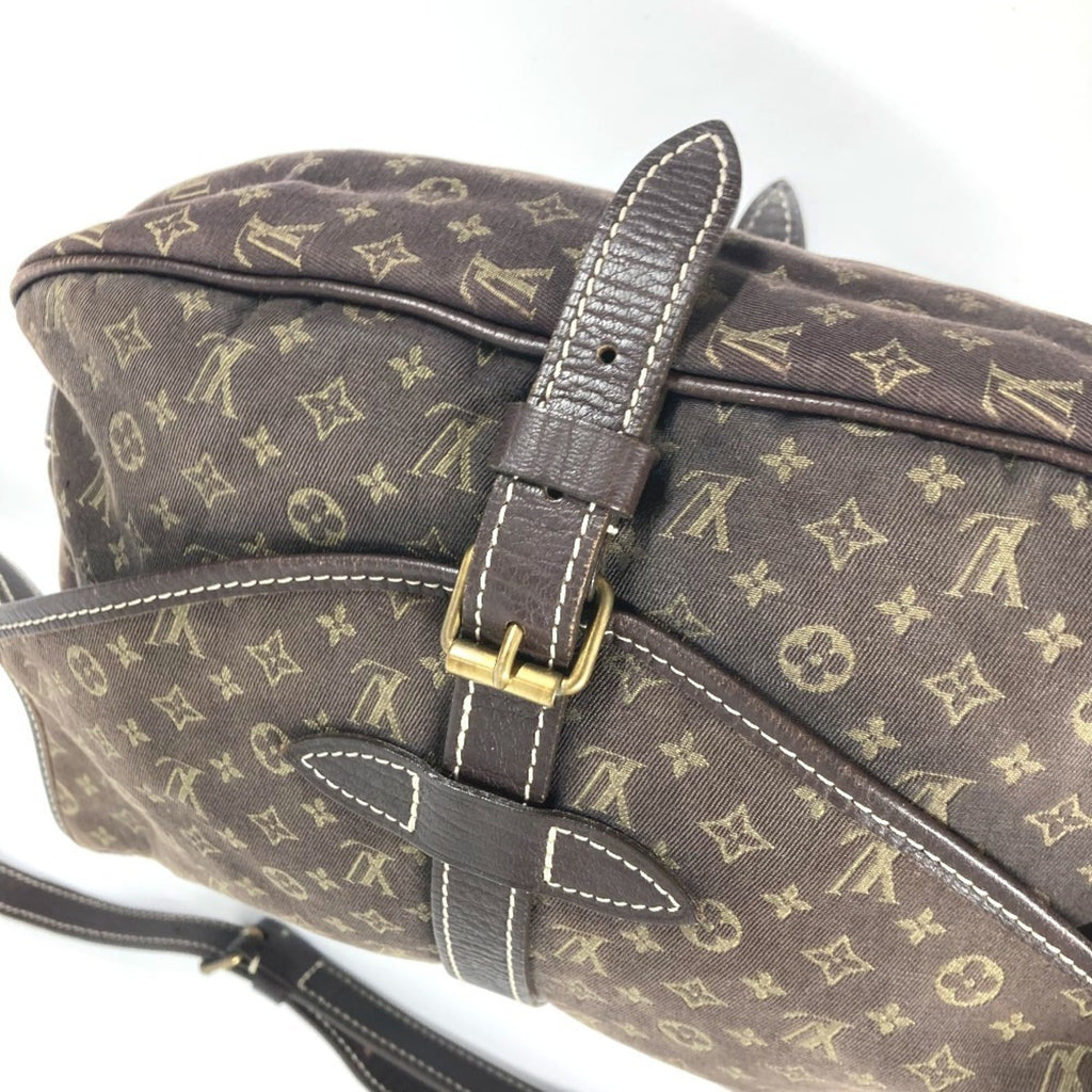 Louis Vuitton Brown Fusain Monogram Mini Lin Shoulder Bag