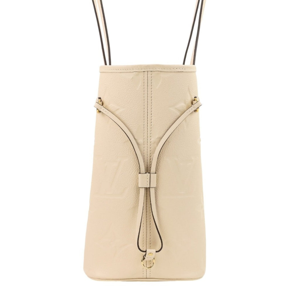 Louis Vuitton Cream Monogram Empreinte Tote Bag