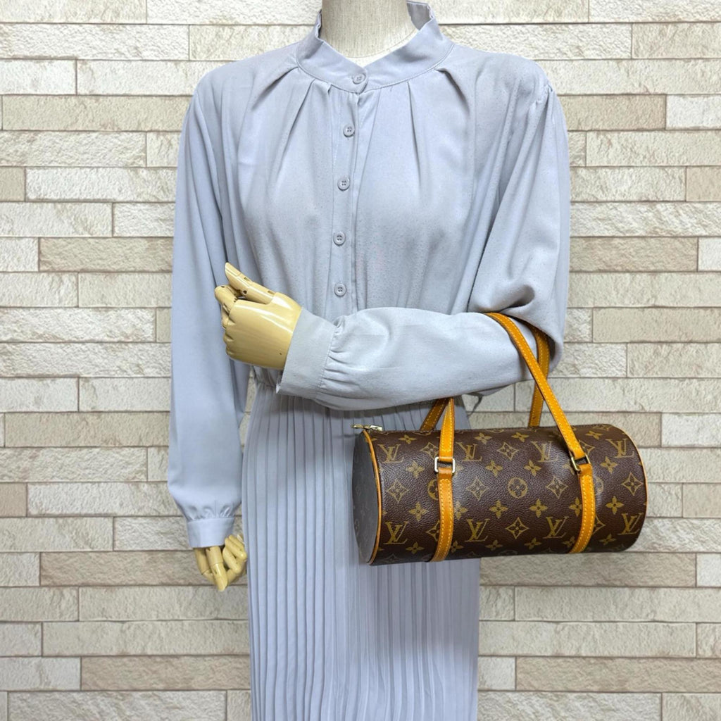 Louis Vuitton Brown Monogram Canvas Handbag