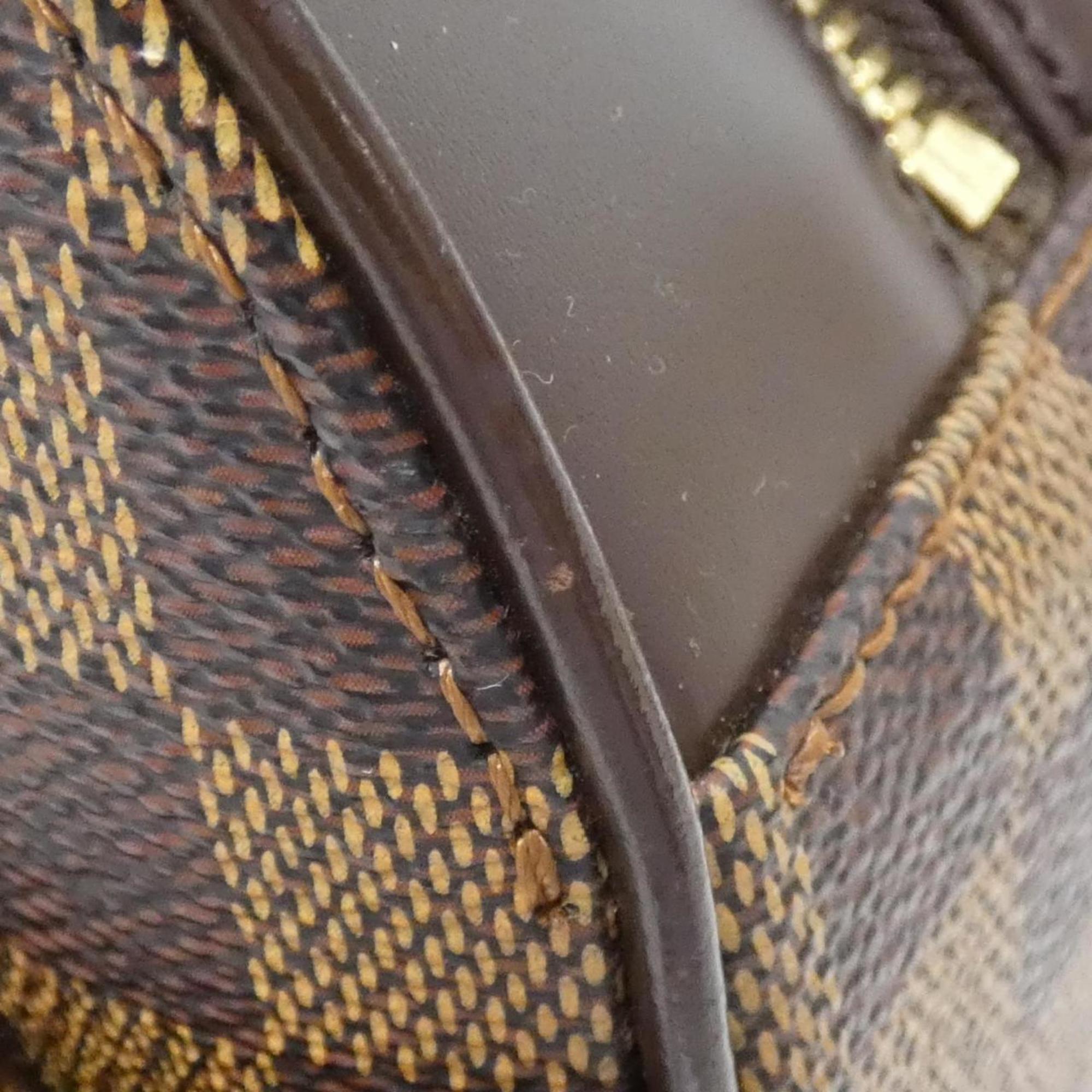 Louis Vuitton Ebene Coated Canvas Handbag