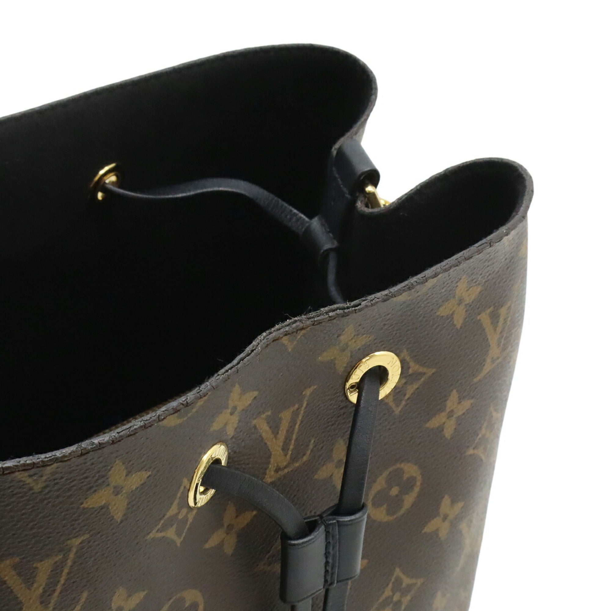 Louis Vuitton Brown Canvas Shoulder Bag