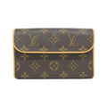 Louis Vuitton Brown Coated Canvas Fanny Pack Pochette