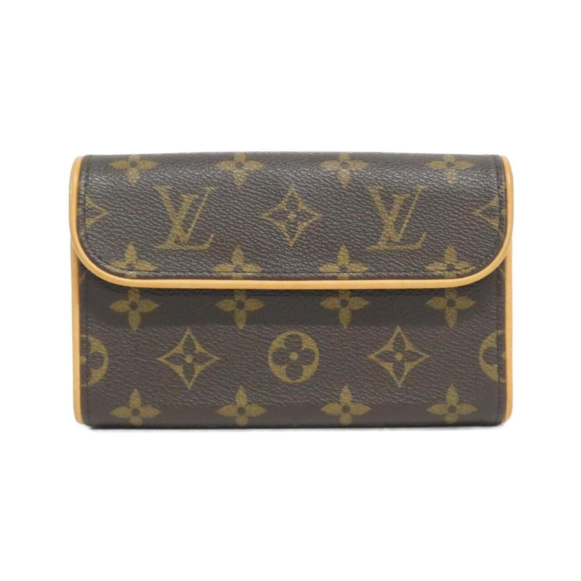 Louis Vuitton Brown Coated Canvas Fanny Pack Pochette