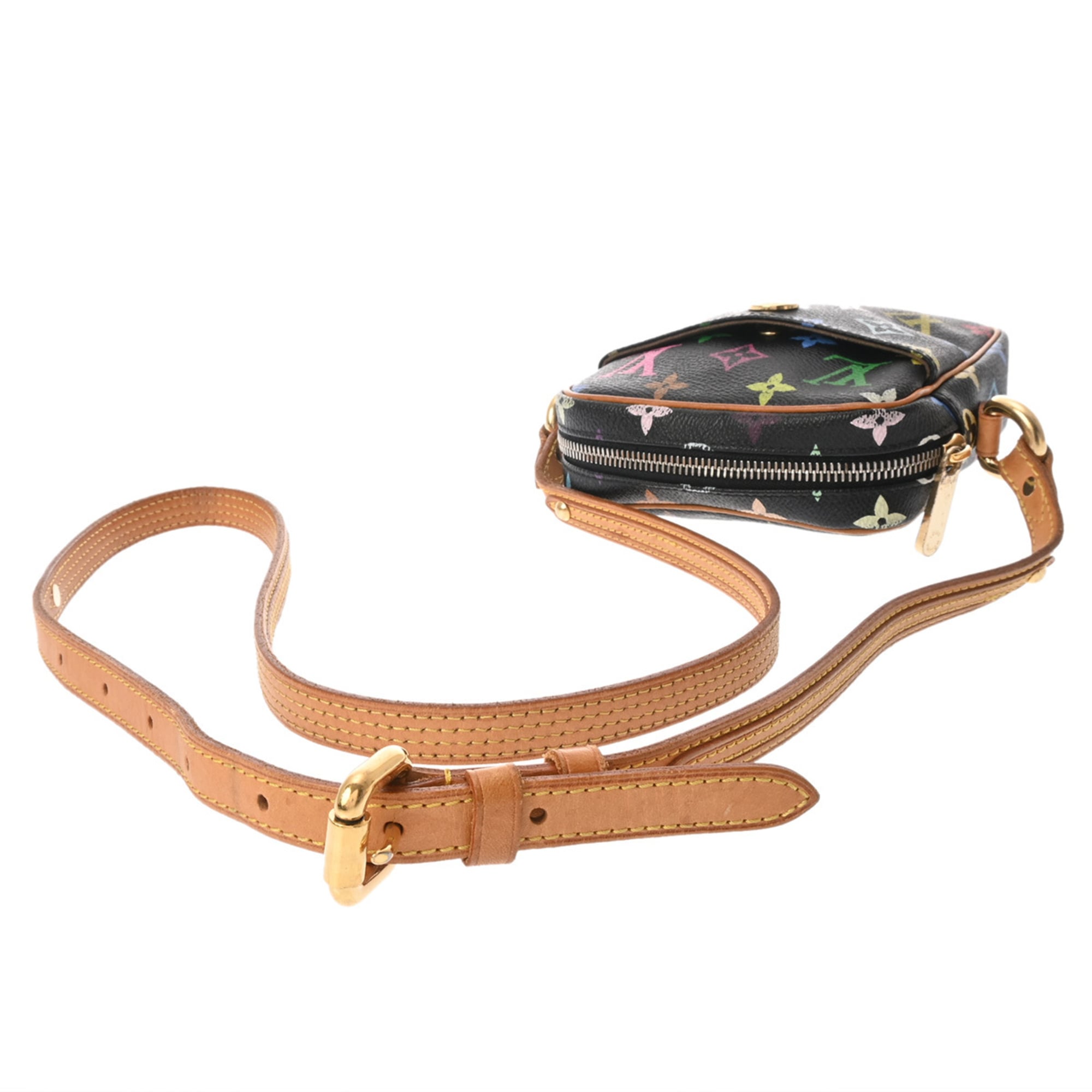 Louis Vuitton Multi-Color Noir Monogram Multicolore Shoulder Bag