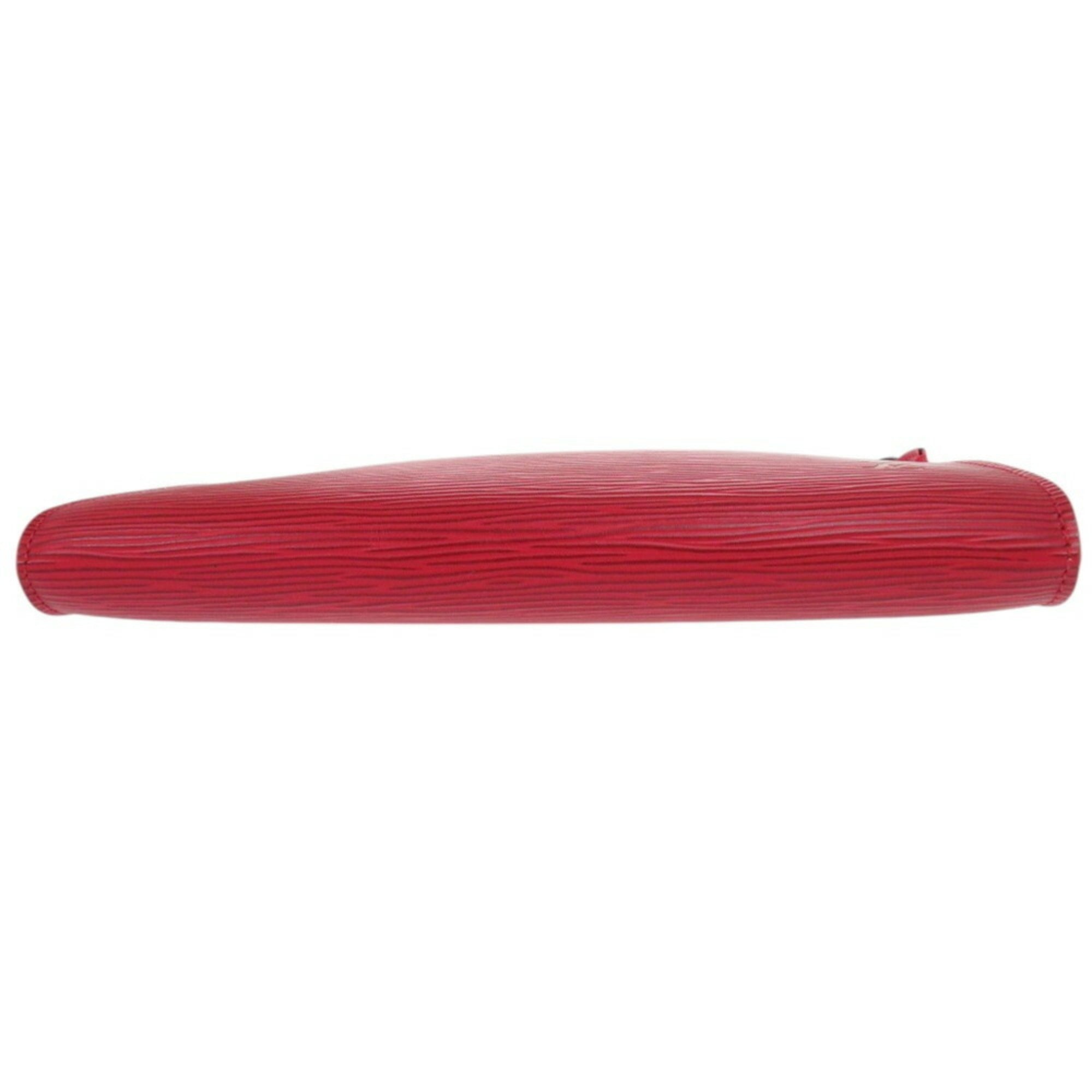 Louis Vuitton Epi Castilian Red Epi Leather Pochette Pouch