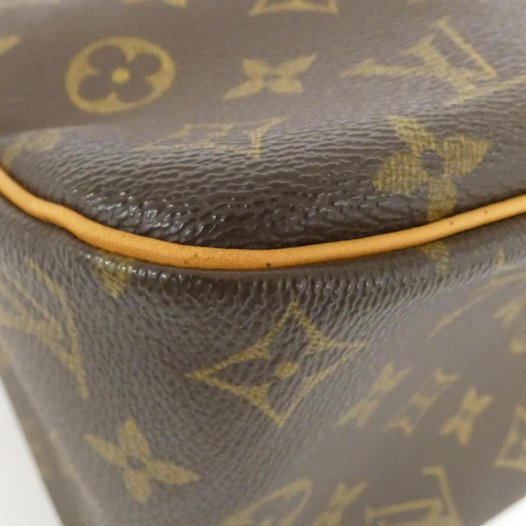 Louis Vuitton Marron Coated Canvas Shoulder Bag