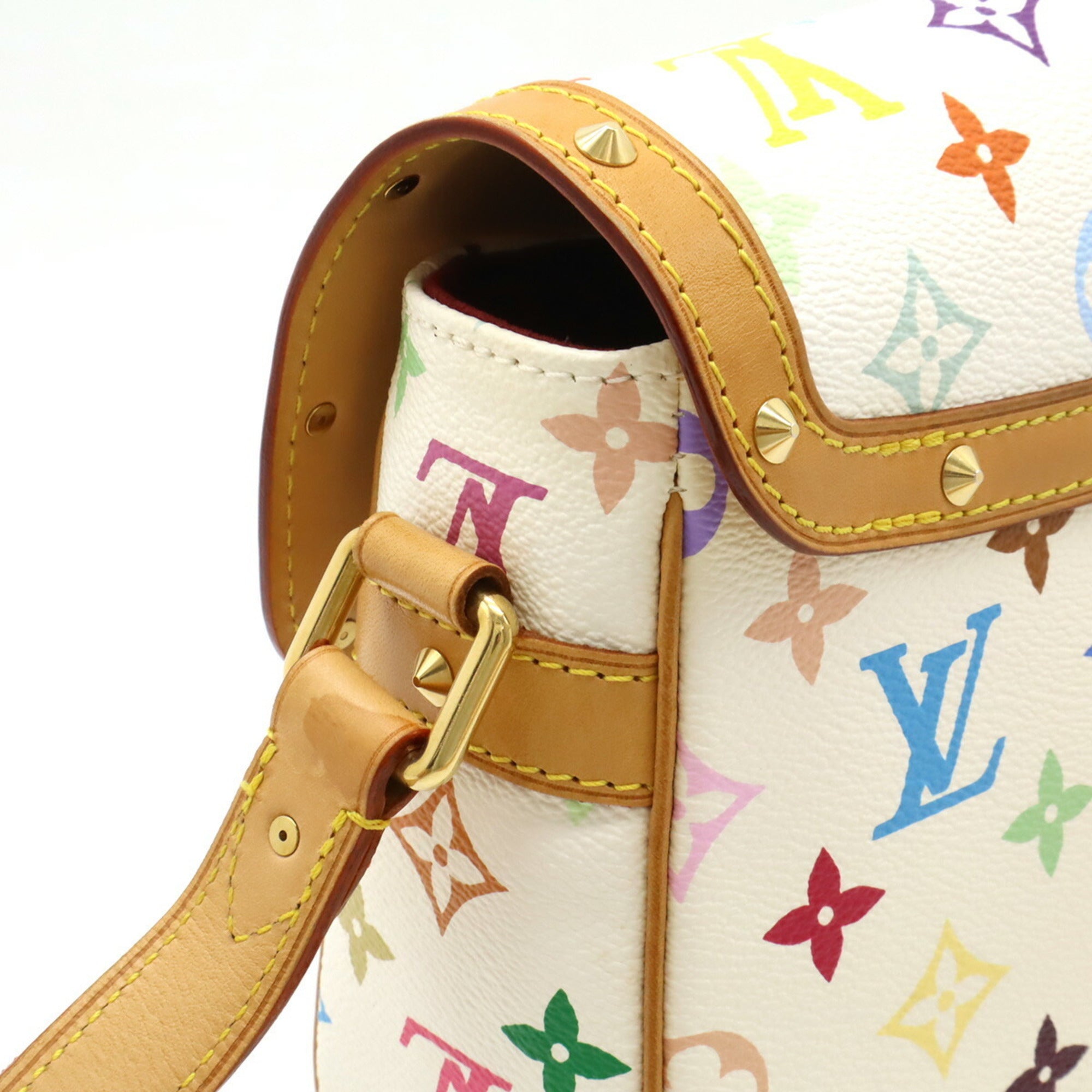Louis Vuitton Monogram Multicolore Blanc Monogram Multi-Color White Monogram Multicolore Shoulder Bag
