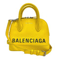 Balenciaga Yellow Leather Handbag Shoulder