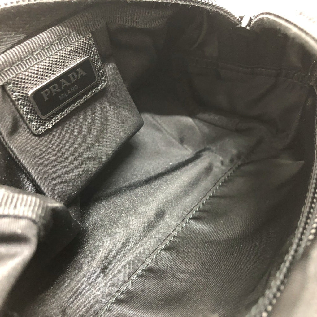 Prada Black Cloth Pouch