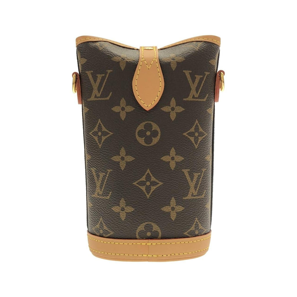 Louis Vuitton Marron Coated Canvas Handbag Pouch