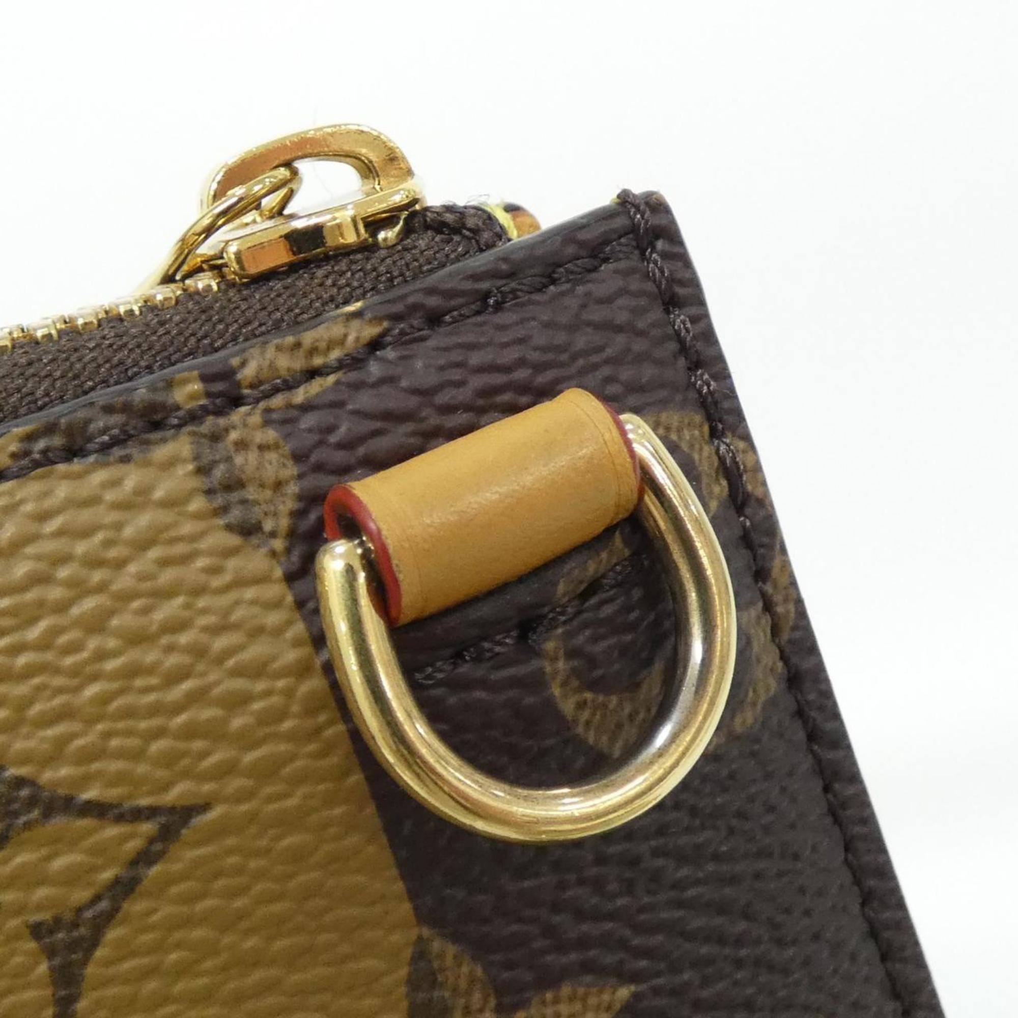 Louis Vuitton Marron Monogram Coated Canvas Handbag