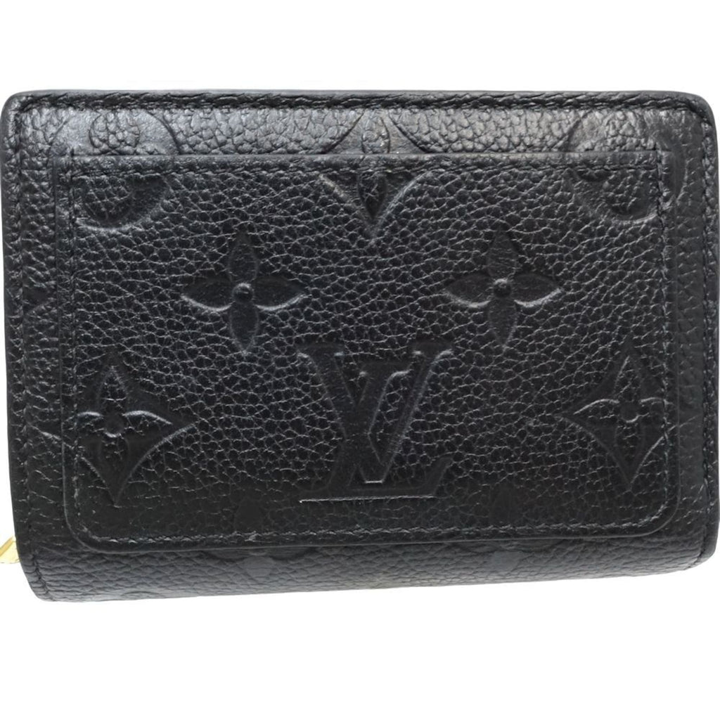 Louis Vuitton Monogram Empreinte Noir Leather Wallet