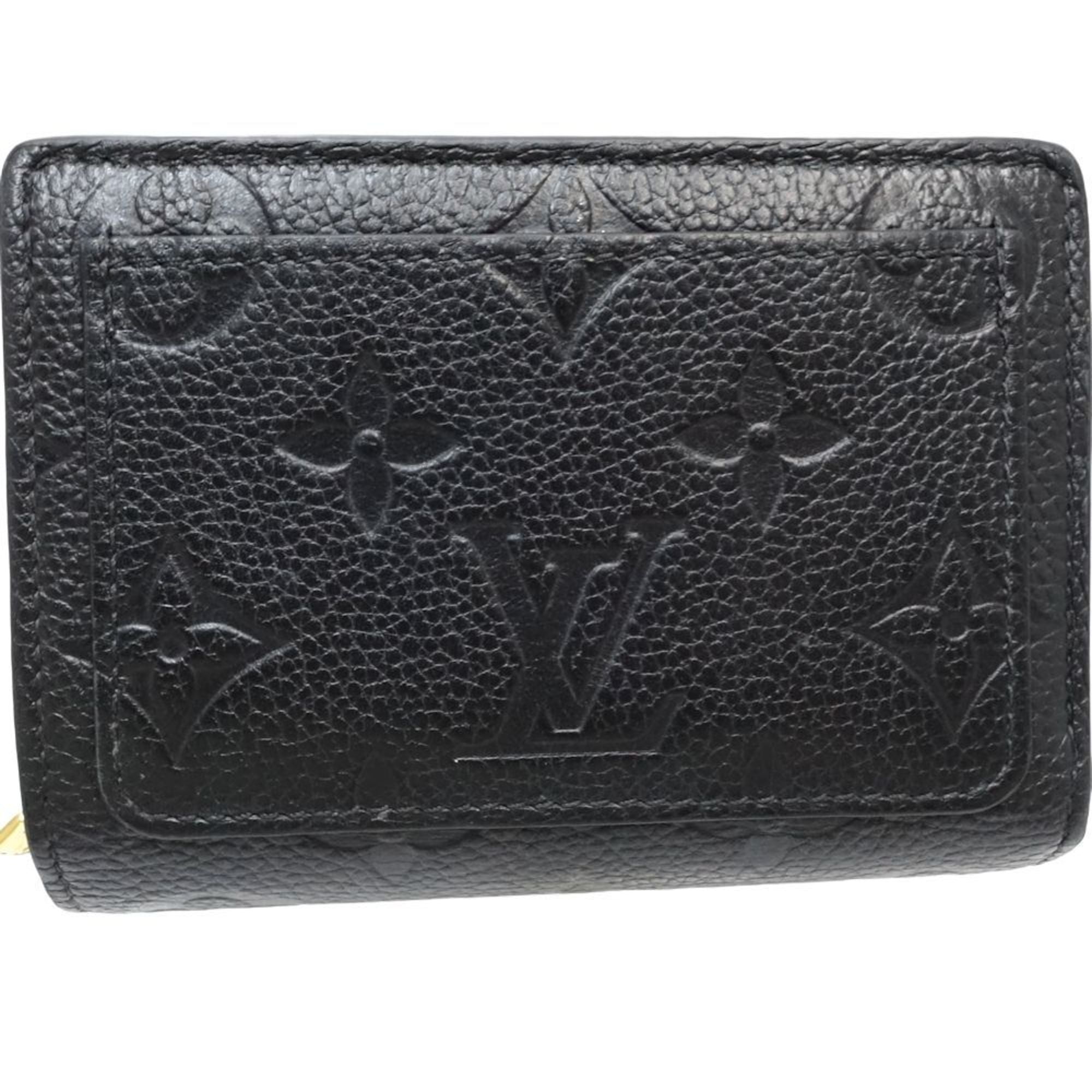 Louis Vuitton Monogram Empreinte Noir Leather Wallet