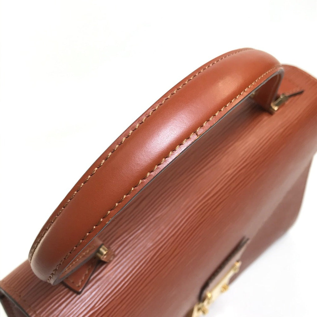 Louis Vuitton Brown Leather Handbag
