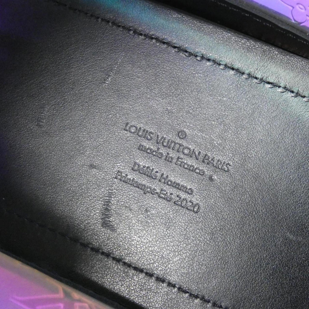 Louis Vuitton Black Multi-Color Pvc Leather Shoulder Bag