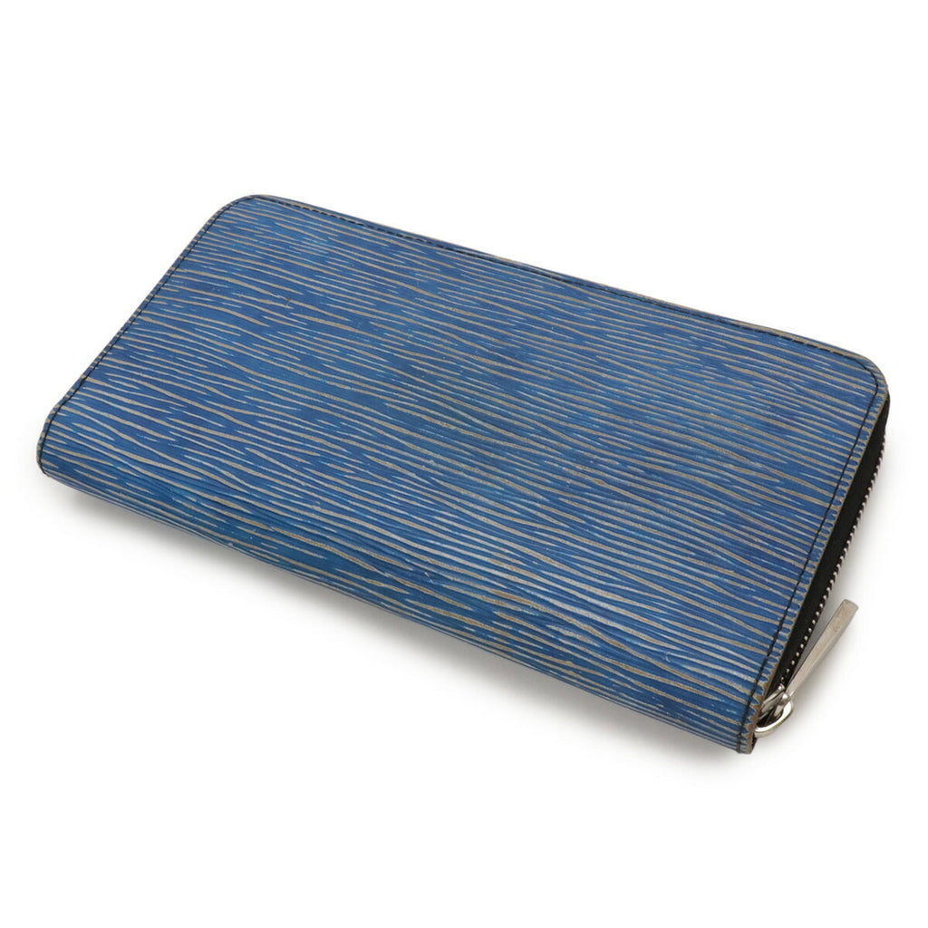 Louis Vuitton Blue Light Blue Epi Leather Long Wallet