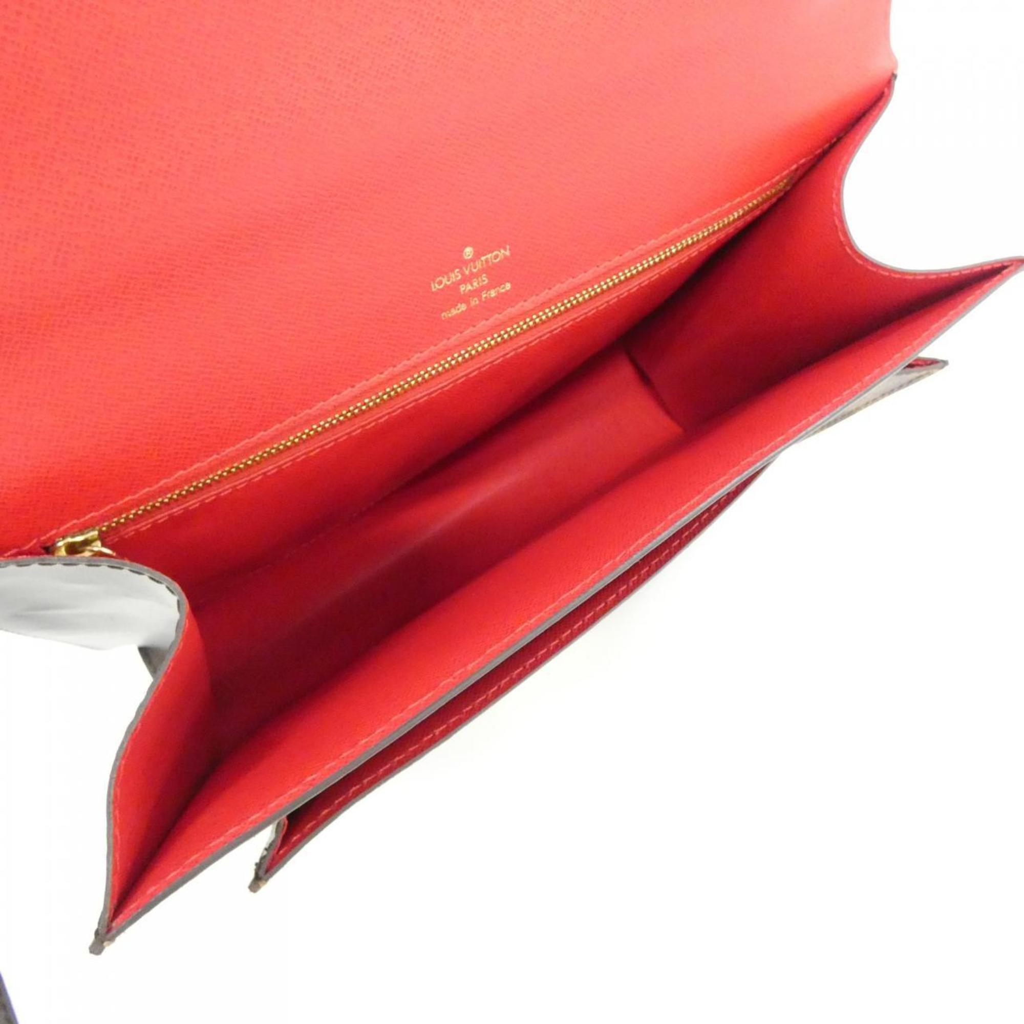 Louis Vuitton Ebene Coated Canvas Handbag