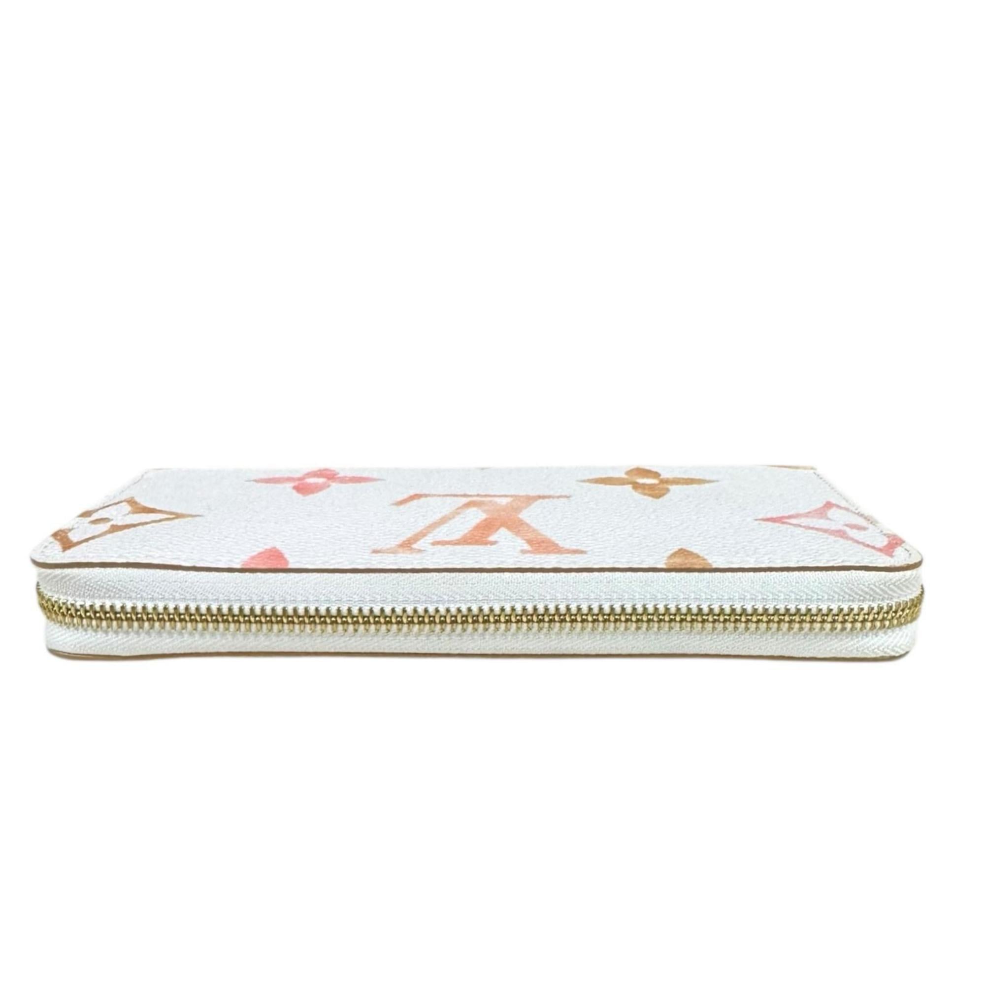 Louis Vuitton Pink White Monogram Empreinte Long Wallet