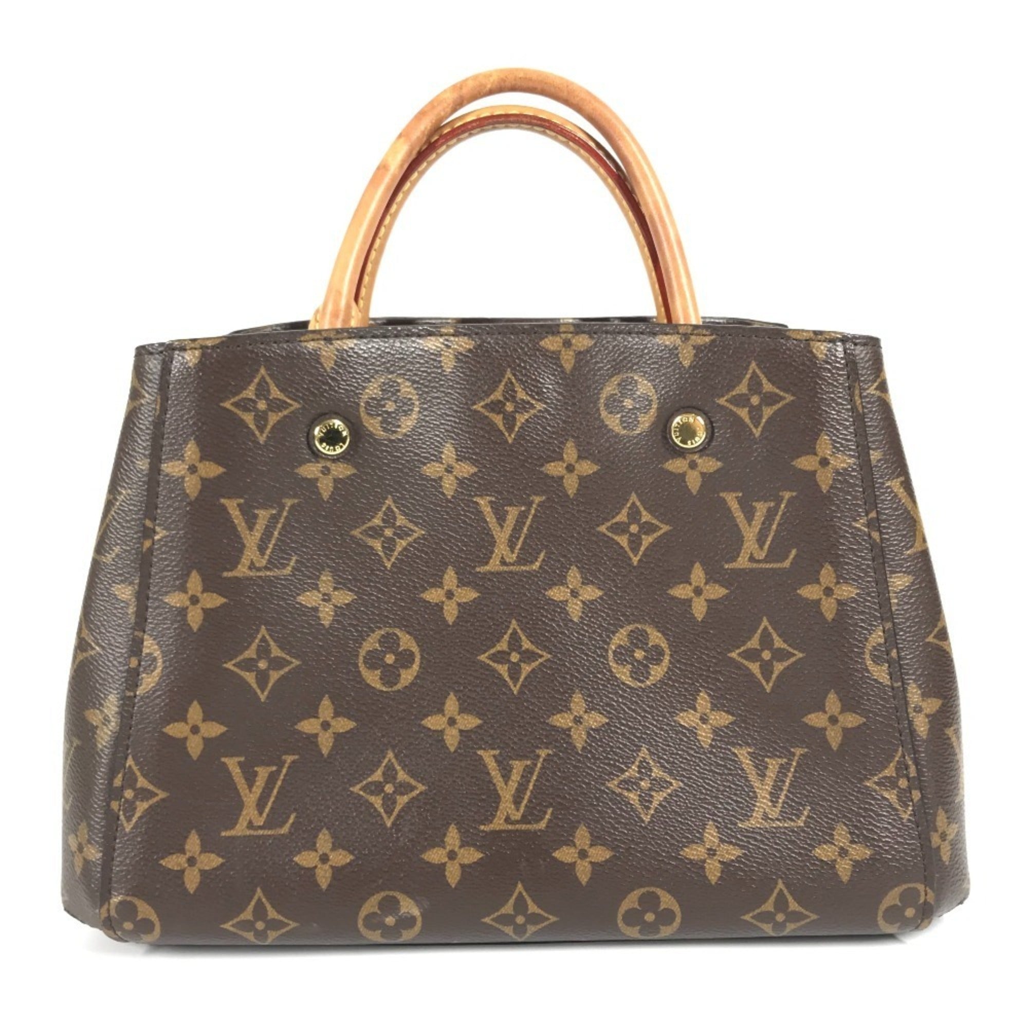 Louis Vuitton Brown Monogram Monogram Handbag Shoulder Bag Tote Bag