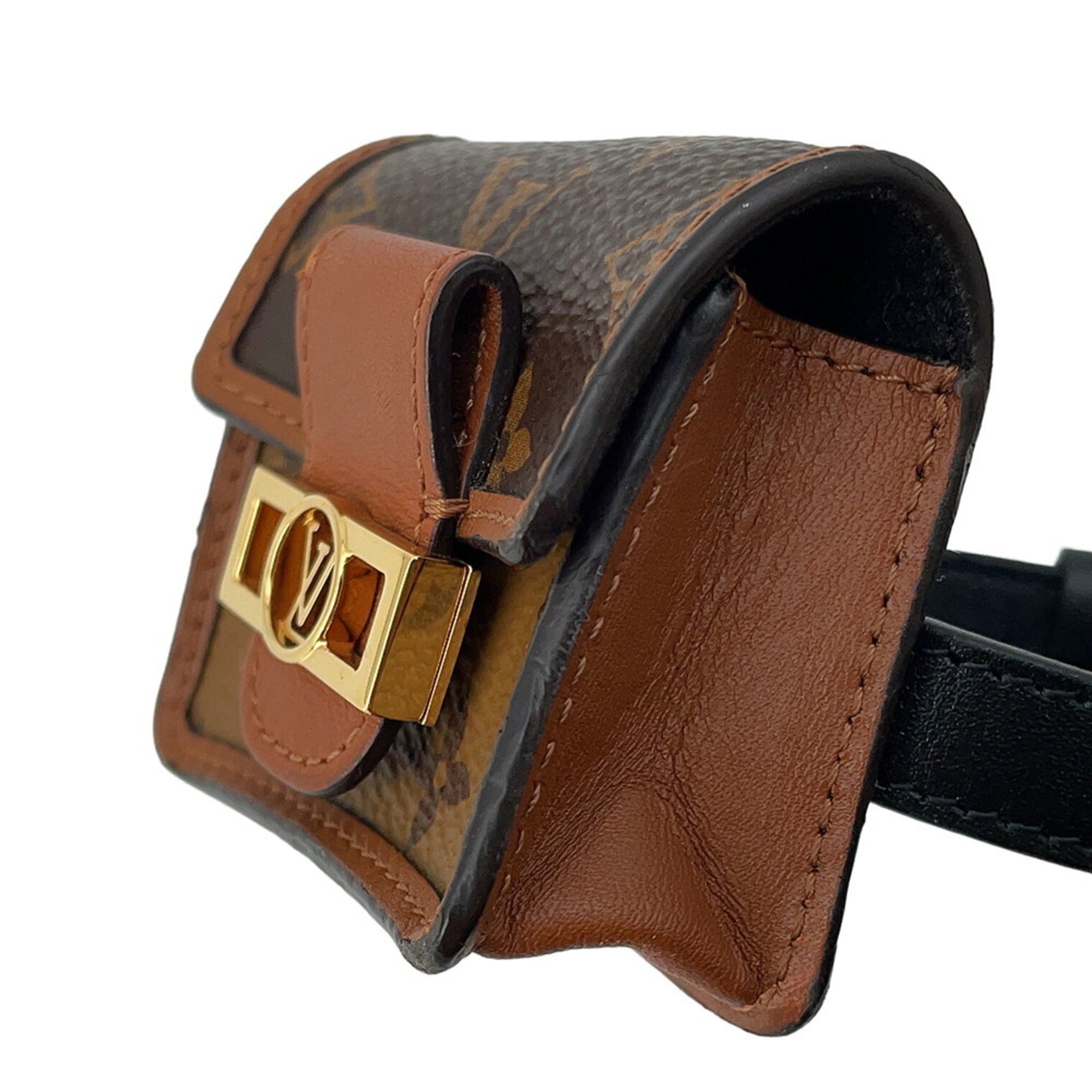 Louis Vuitton Brown Noir Monogram Pouch