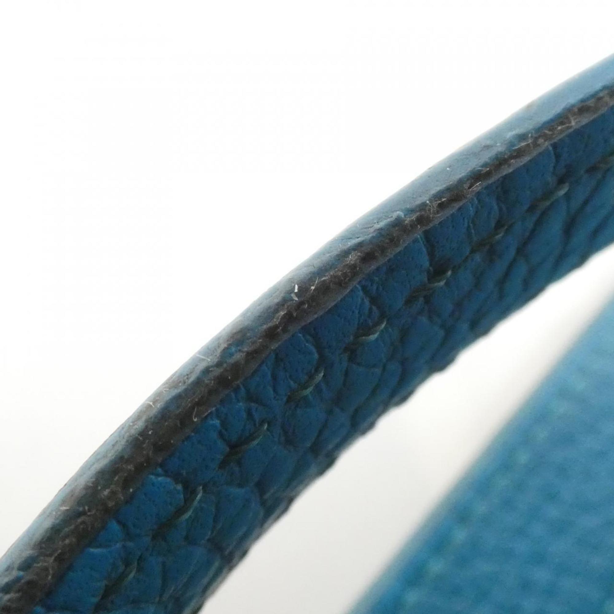 Louis Vuitton Turquoise Leather Shoulder Bag