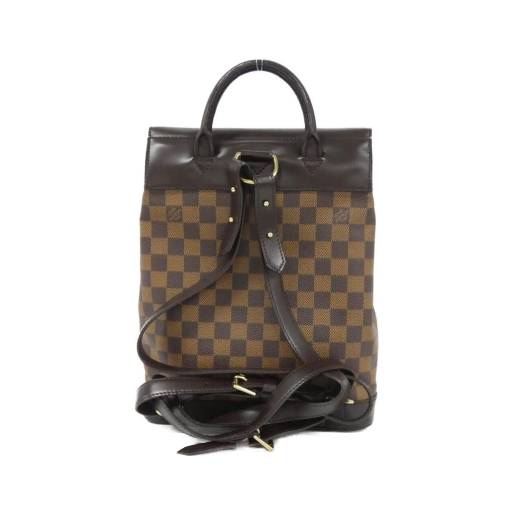 Louis Vuitton Brown Coated Canvas Backpack