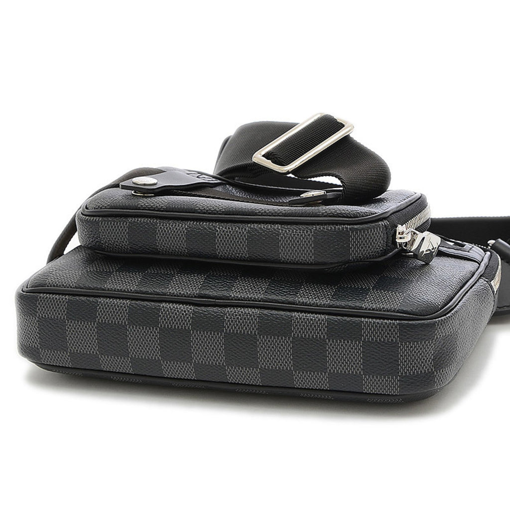 Louis Vuitton Damier Graphite Scott Messenger Shoulder Bag Men's N50018