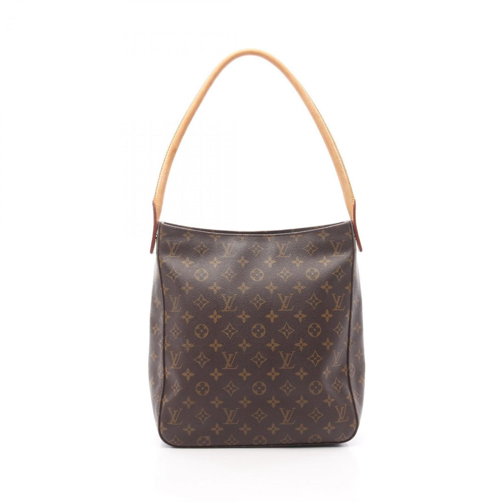 Louis Vuitton Brown Pvc Leather Shoulder Bag