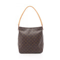 Louis Vuitton Brown Pvc Leather Shoulder Bag