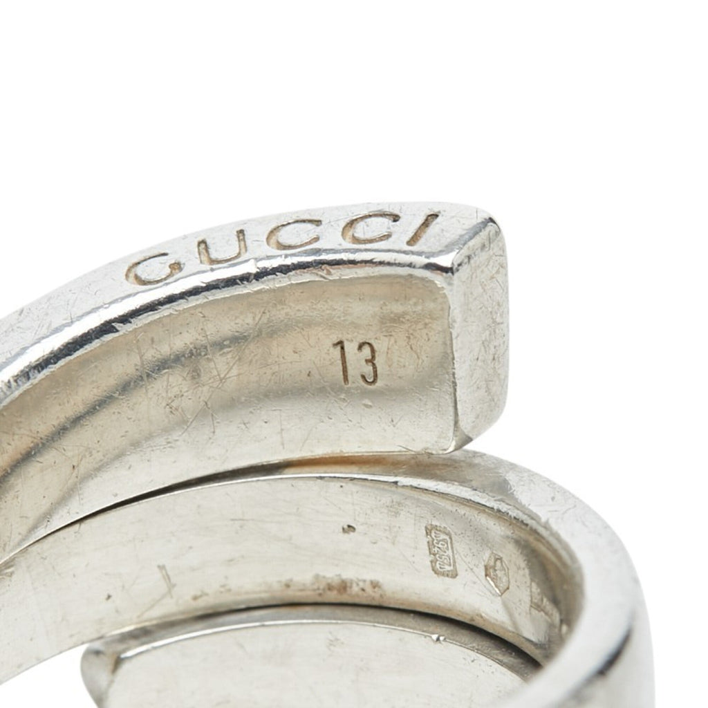 Gucci Silver Silver 925 Band Ring (Pre-Owned)