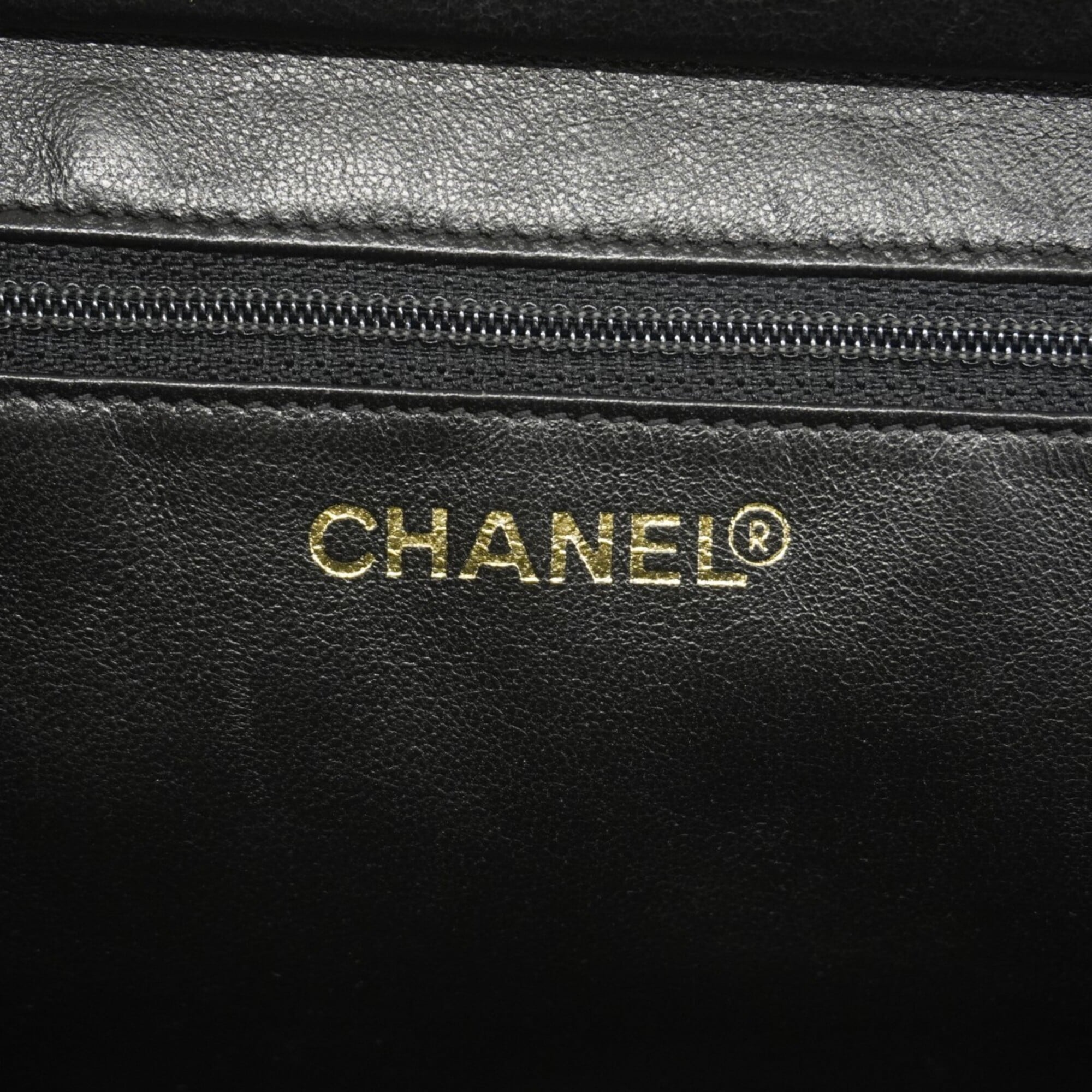 Chanel Black Leather Handbag