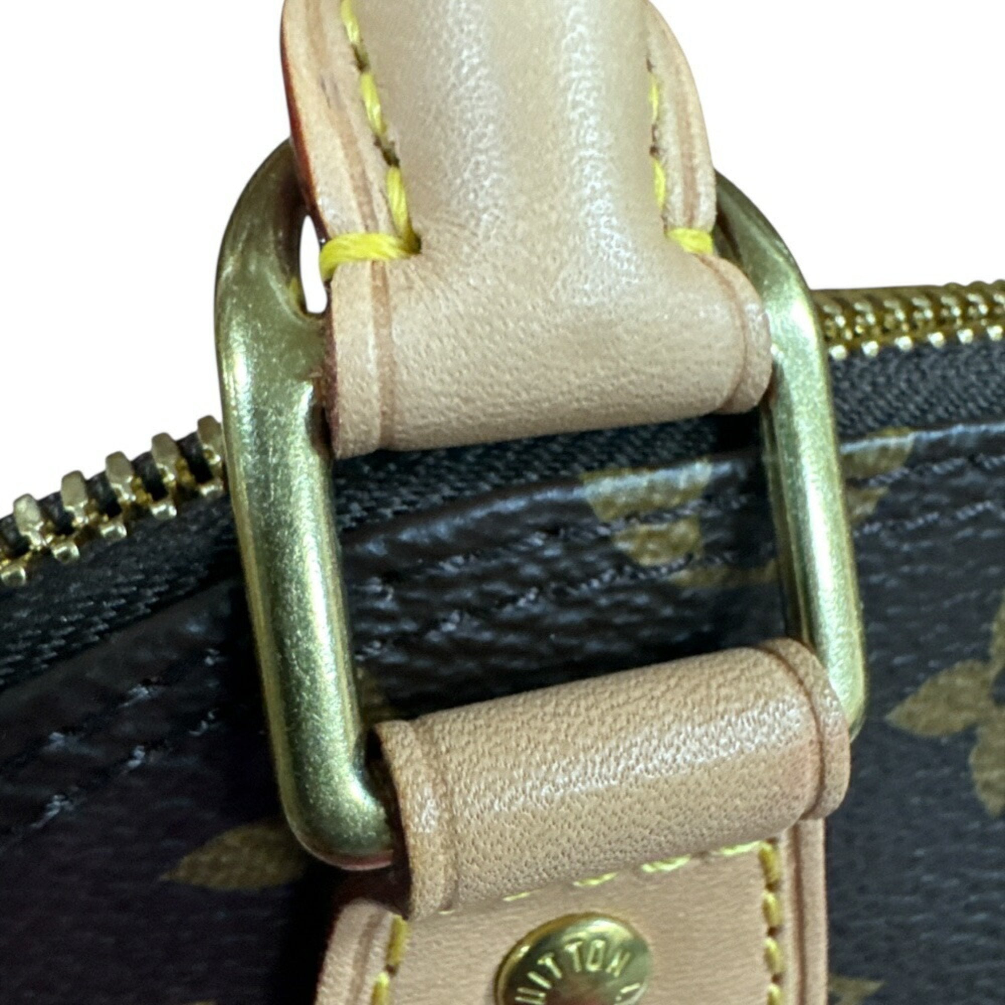 Louis Vuitton Brown Monogram Canvas Shoulder Bag