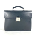 Louis Vuitton Black Noir Epi Leather Briefcase Handbag