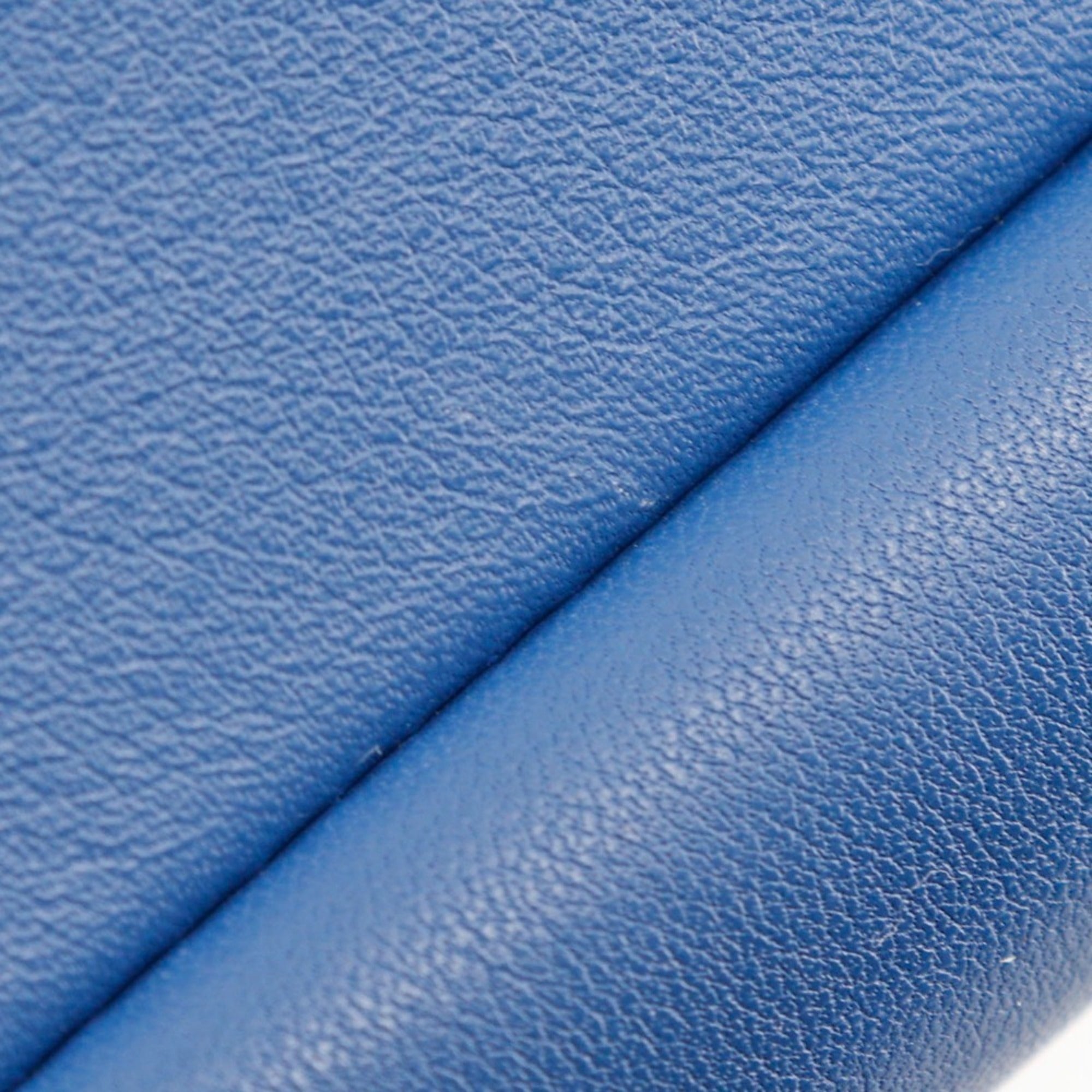 Chanel Blue Leather Handbag