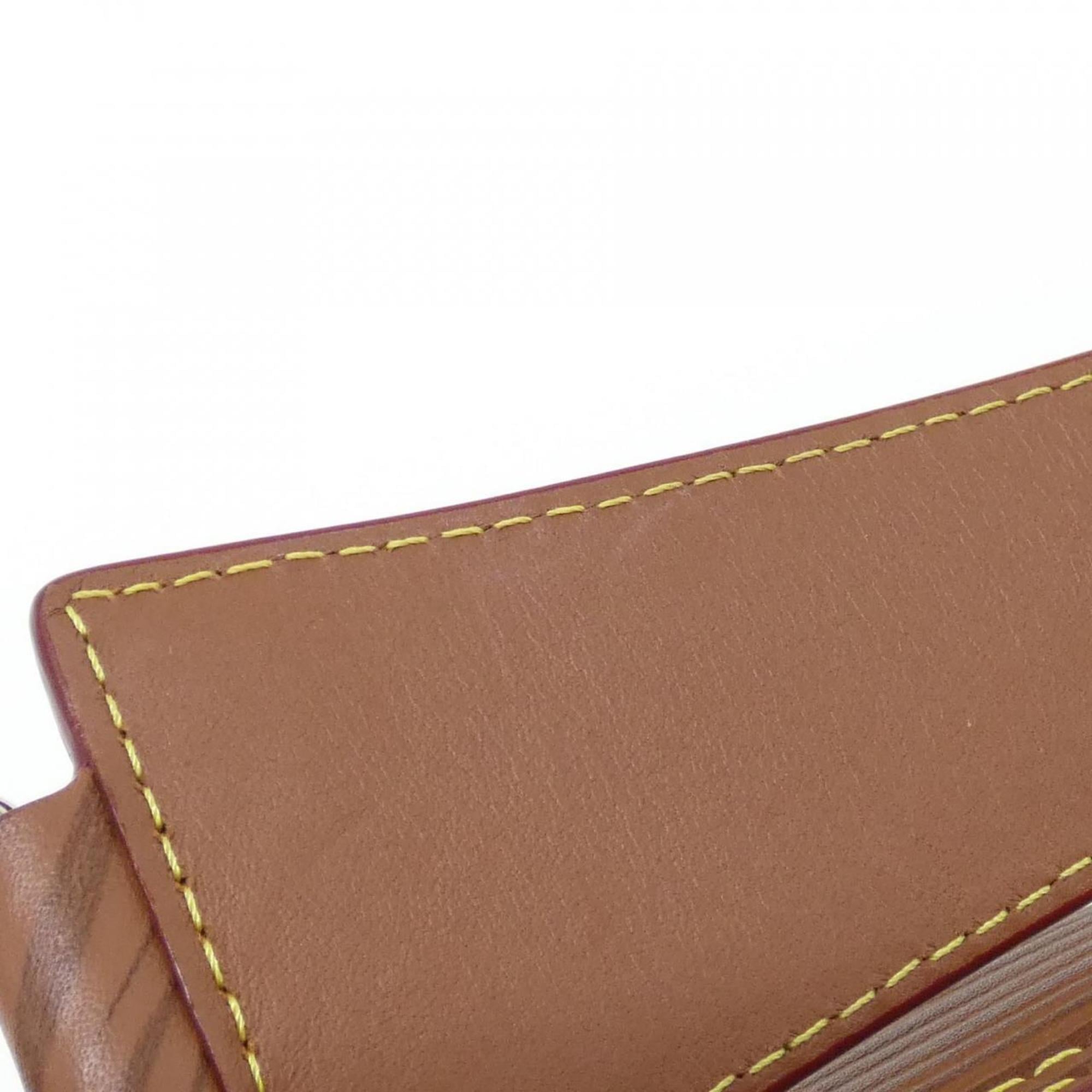 Louis Vuitton Epi Cognac Epi Leather Shoulder Bag