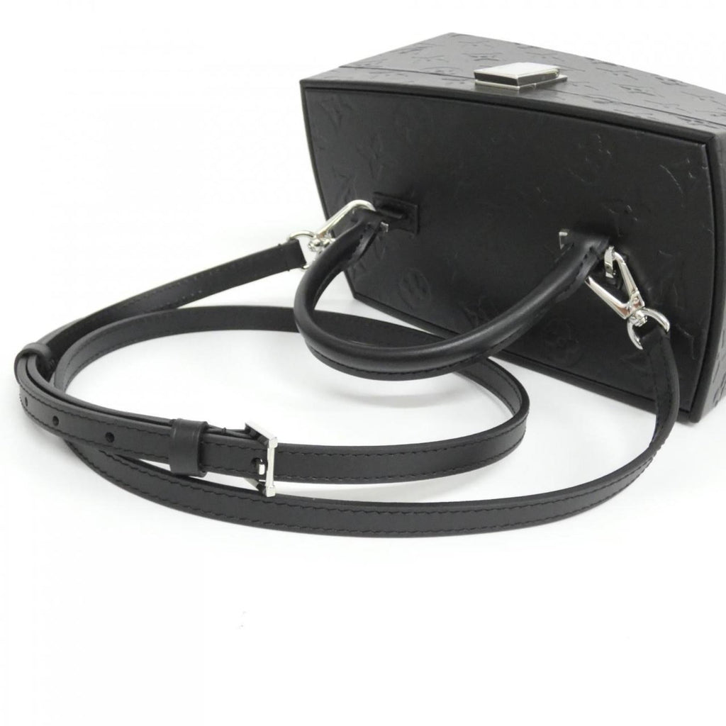 Louis Vuitton Black Leather Handbag