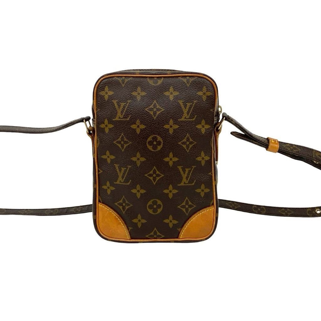 Louis Vuitton Brown Leather Pvc Pochette Shoulder Bag