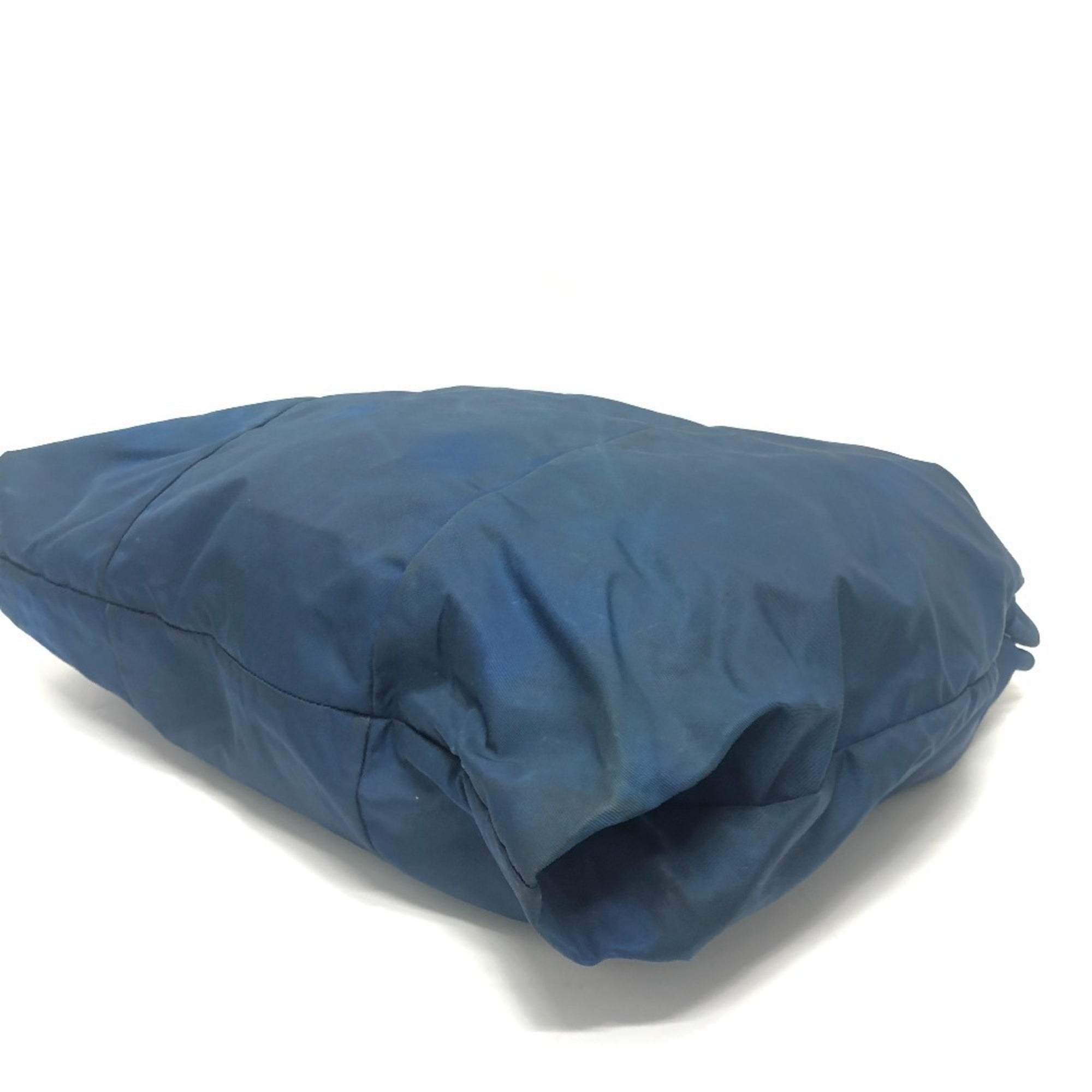 Prada Blue Nylon Tote Bag