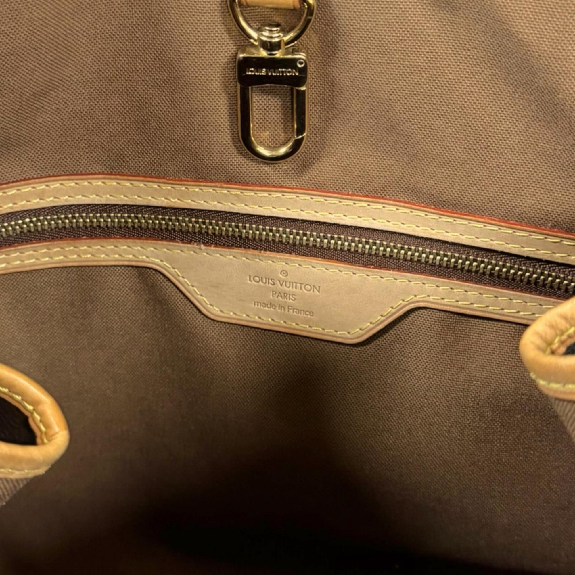 Louis Vuitton Brown Monogram Canvas Shoulder Bag