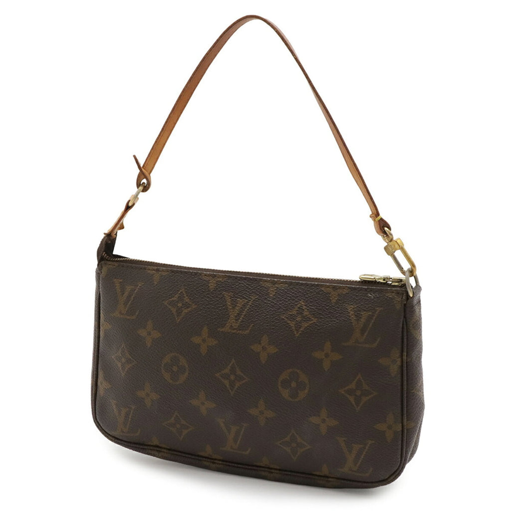 Louis Vuitton Brown Monogram Monogram Pvc Handbag Pochette Pouch